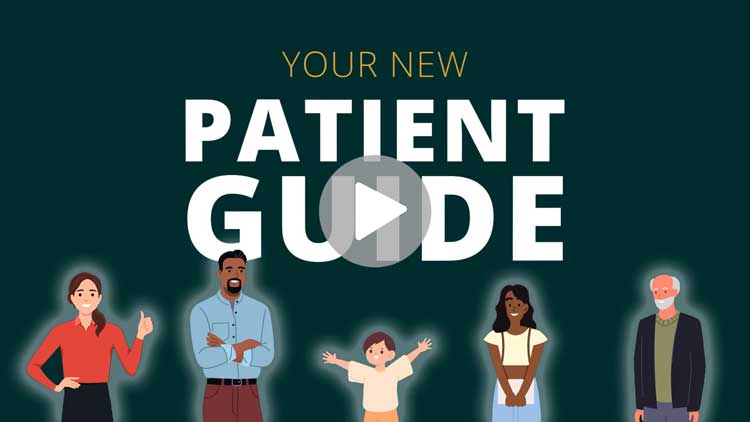 Thumbnail for a new patient guide video for a dentist in Dallas, TX